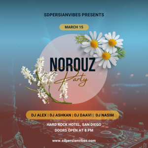 Norouz Party in San Diego | Persian New Year Party 2025